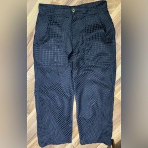 Houndstooth double pocket pants